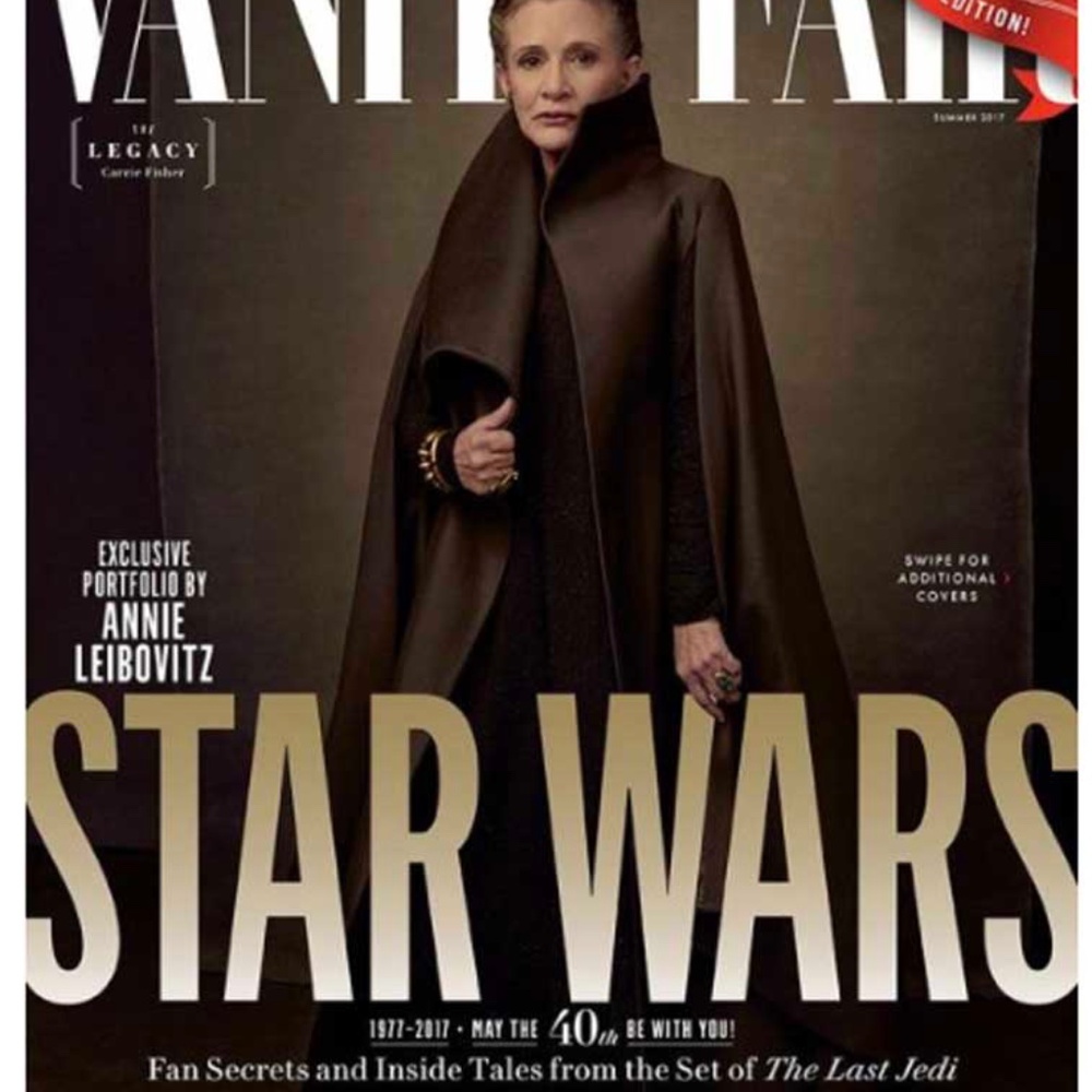 VANITY FAIR MAGAZINE, SUMMER 2017, EXCELLENT CONDITION, STAR WARS CARRIE FISHER